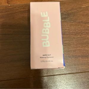 Bubble makeup remover
